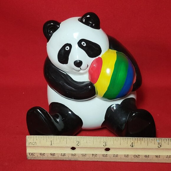 Vintage Omnibus Panda Wall Hanging Decor 1983 - Picture 8 of 12